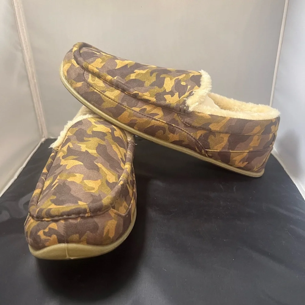 Deer Stags SUPRO‎ Camo Indoor/Outdoor Slippers Men’s Size 12 New